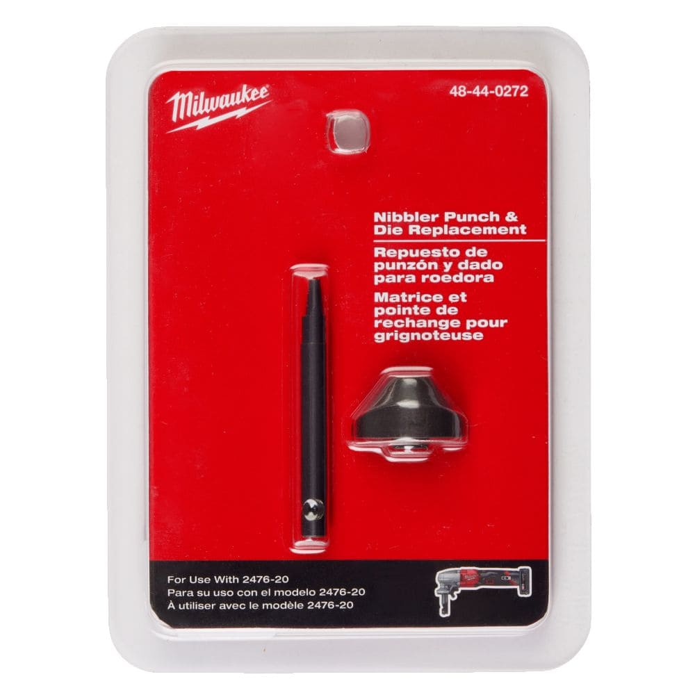 Milwaukee M12 FNB16 Nibbler Punch & Die Set M12™ FNB16 전용 니블러 펀치 & 다이