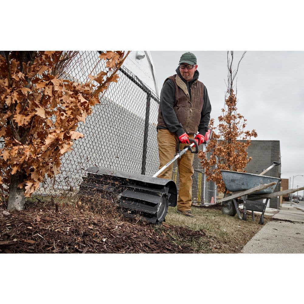 Milwaukee M18 FUEL QUIK LOK Rubber Broom Attachment M18 FUEL™ QUIK-LOK™ M18 FOPH-RBA 고무브러쉬_ 어태치먼트