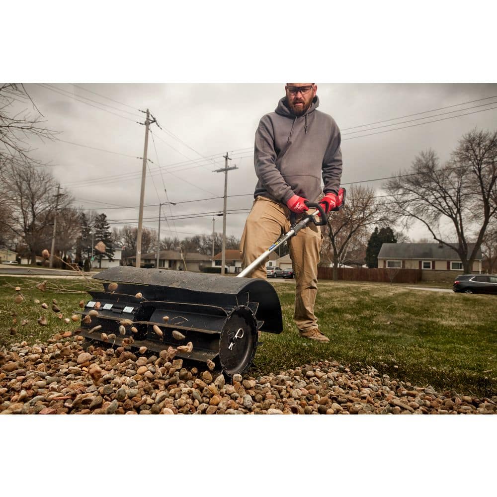 Milwaukee M18 FUEL QUIK LOK Rubber Broom Attachment M18 FUEL™ QUIK-LOK™ M18 FOPH-RBA 고무브러쉬_ 어태치먼트
