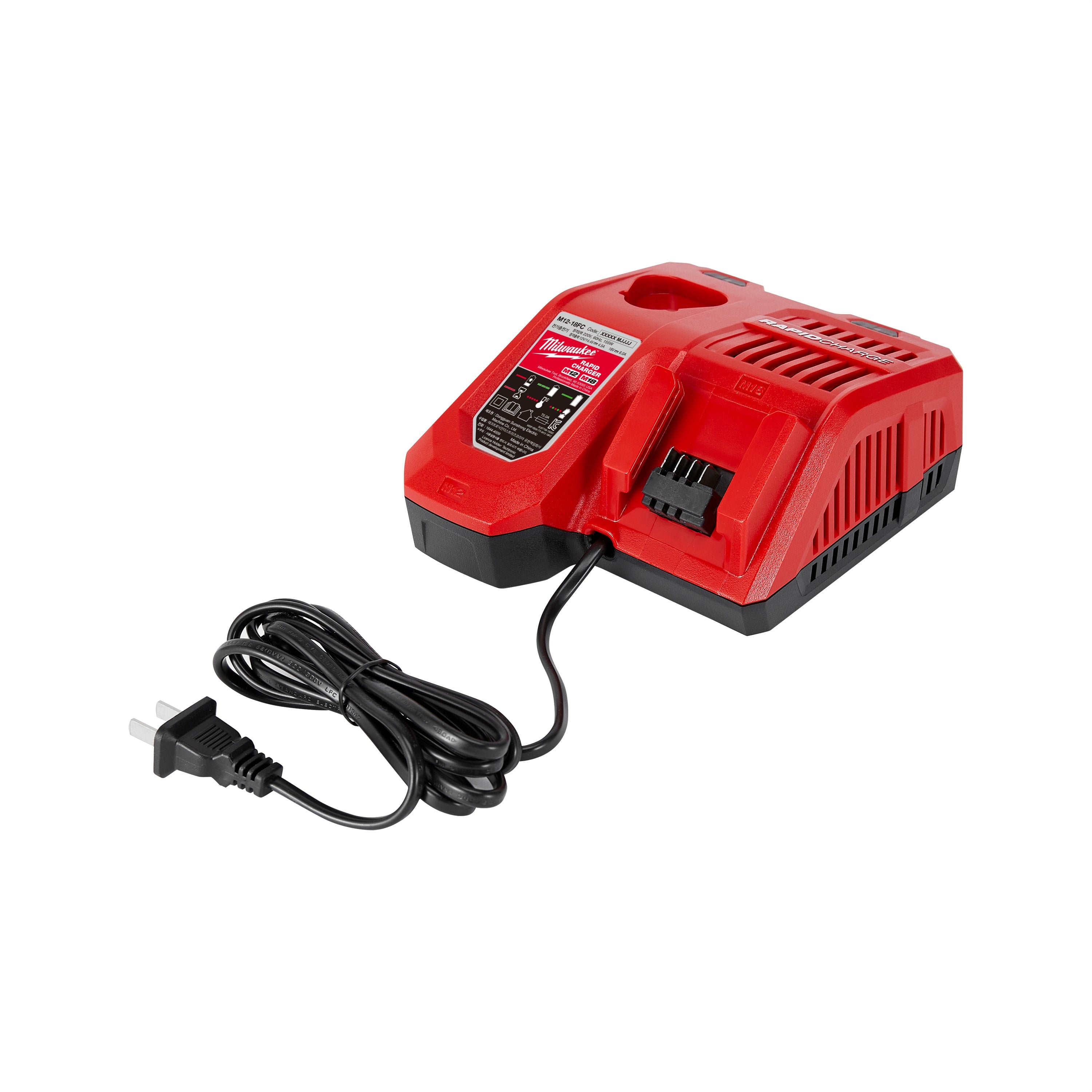 Milwaukee M12 M18 Rapid Charger M12-18FC