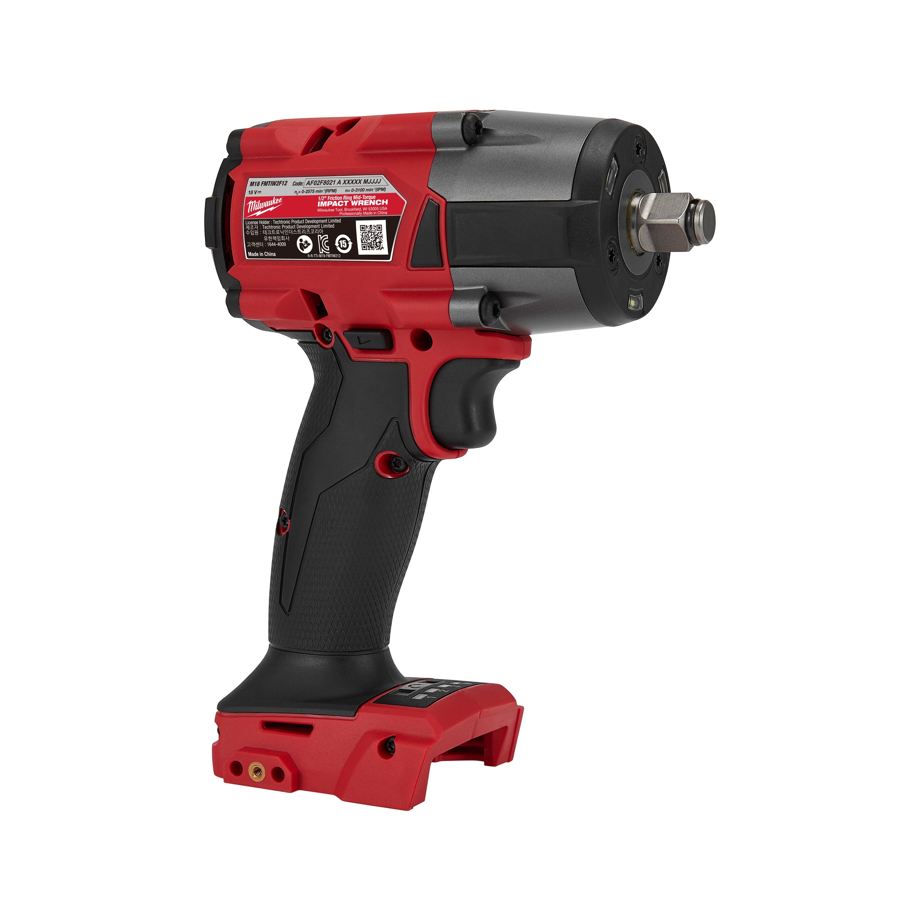 Milwaukee M18 FUEL Mid Torque Impact Wrench M18 FMTIW2F12-502X / M18 FMTIW2F12-0X0