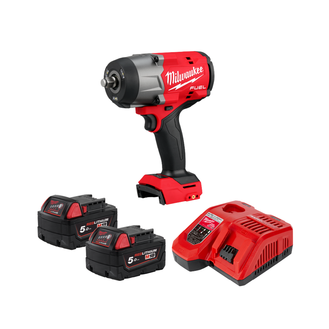 Milwaukee M18 FUEL 1/2" High Torque Impact Wrench With Friction Ring Gen 3 M18 FHIW2F12-502X / M18 FHIW2F12-0X0