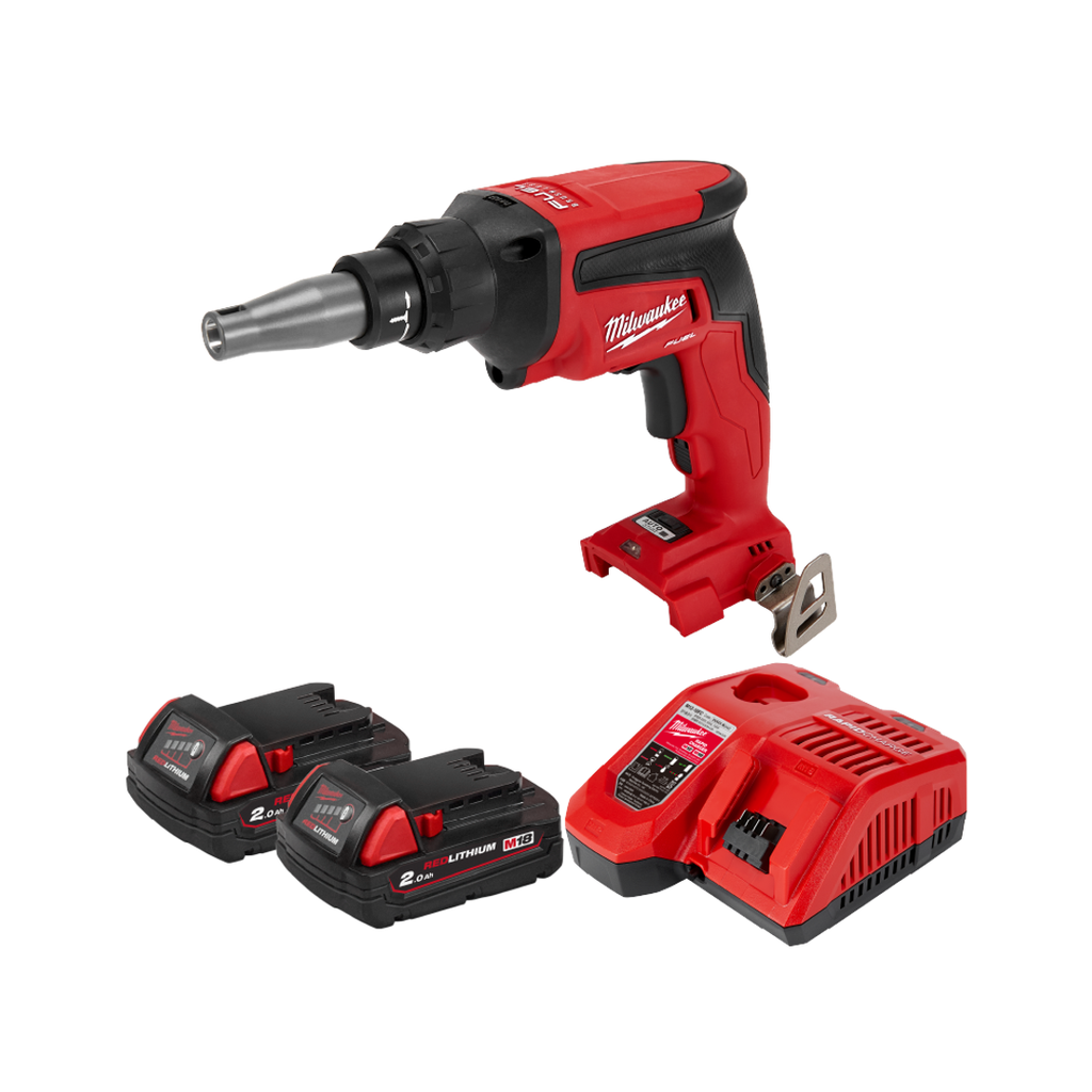 Milwaukee M18 FUEL Screw Gun With A Collated Attachment M18 FSGC-202X