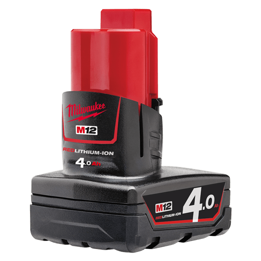 Milwaukee M12 4.0Ah Battery M12 B4